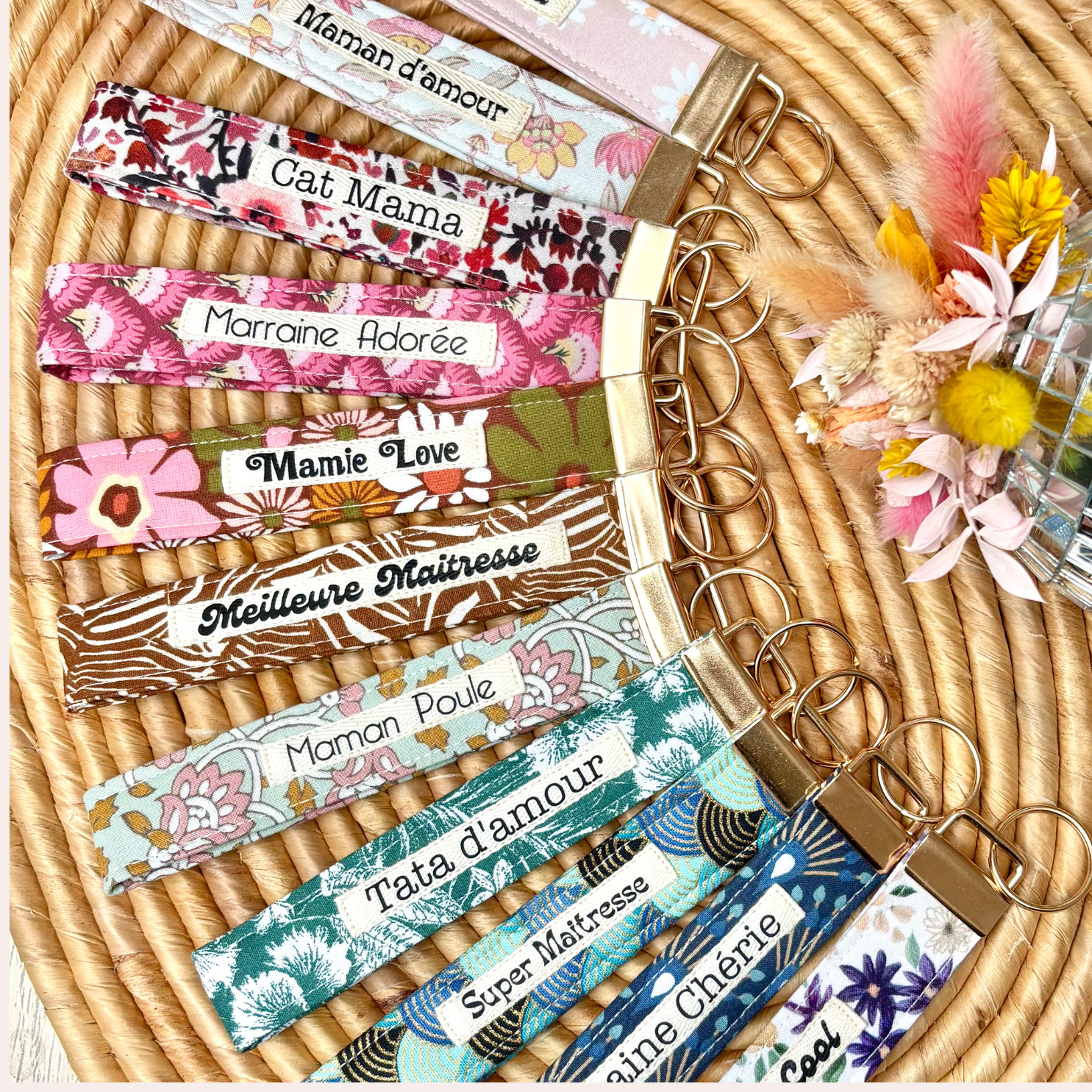 Porte-clés - Famille Happy Chouquettes