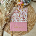 Protège carnet de santé personnalisé - Rose Happy Chouquettes