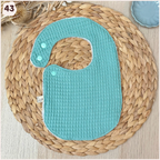 Bavoir à l'unité Happy Chouquettes