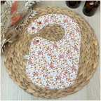 Semainier de bavoirs - Rose Happy Chouquettes