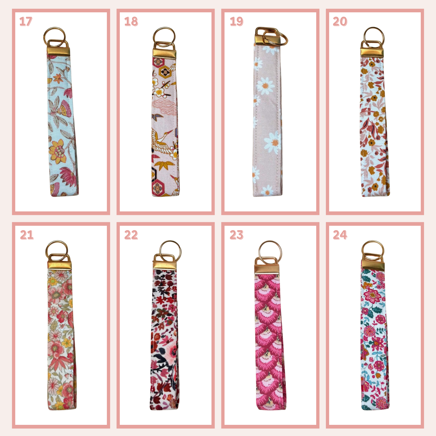 Porte-clés - Message personnalisé Happy Chouquettes