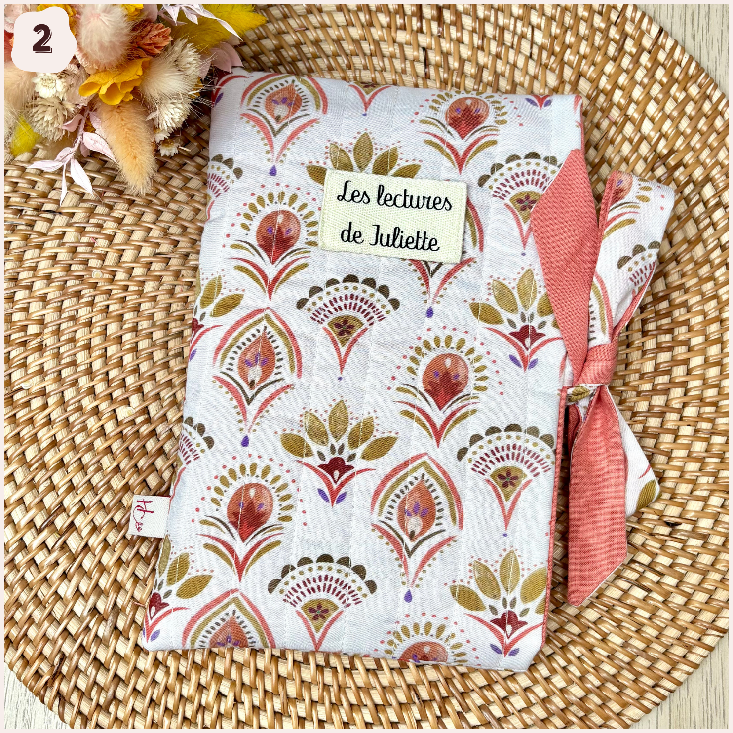 Pochette à livres personnalisée Happy Chouquettes