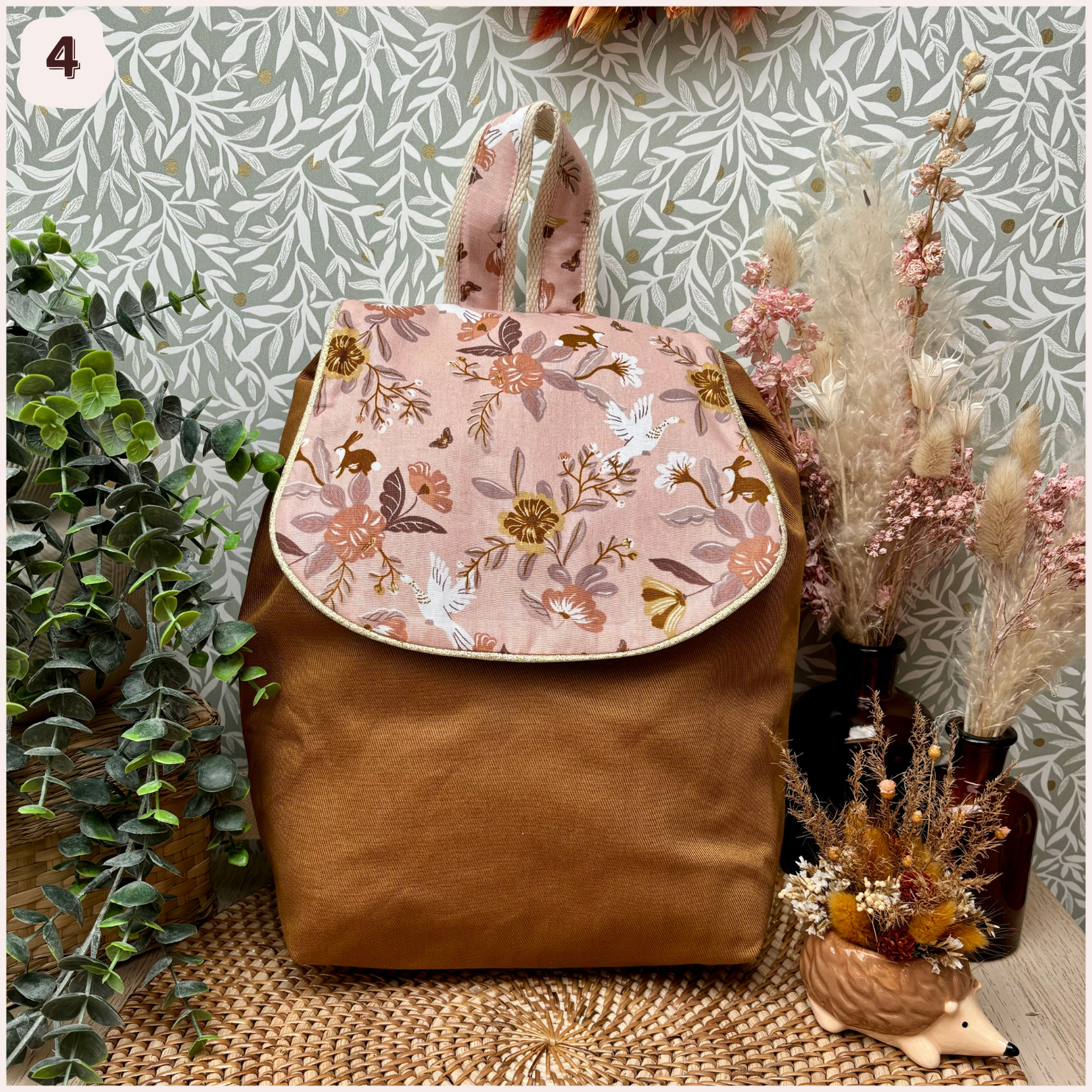 Sac à dos maternelle personnalisé - Camel Happy Chouquettes