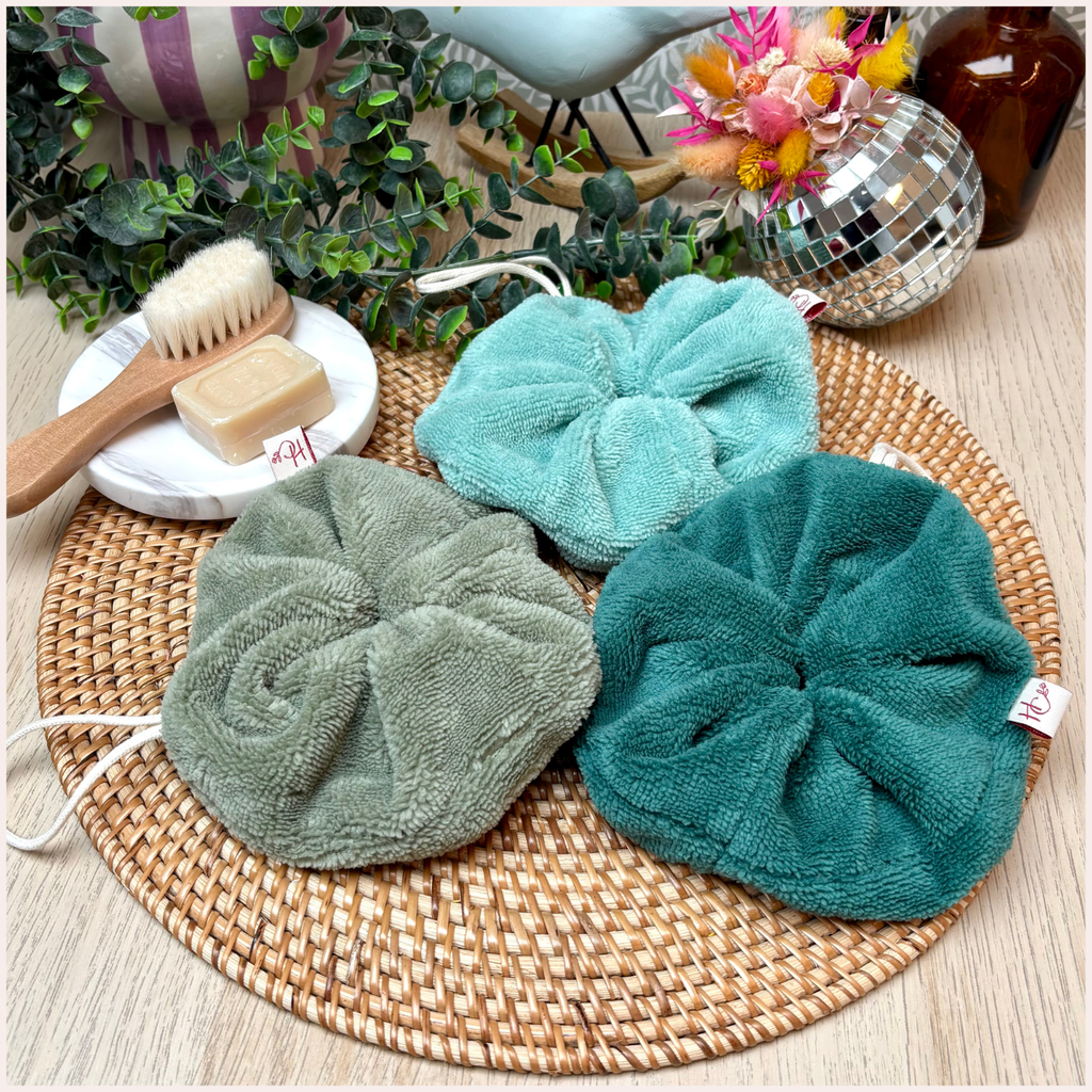 Fleur de douche lavable Happy Chouquettes