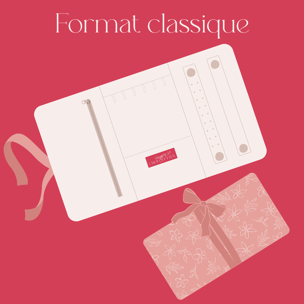 Pochette à bijoux sur mesure Happy Chouquettes