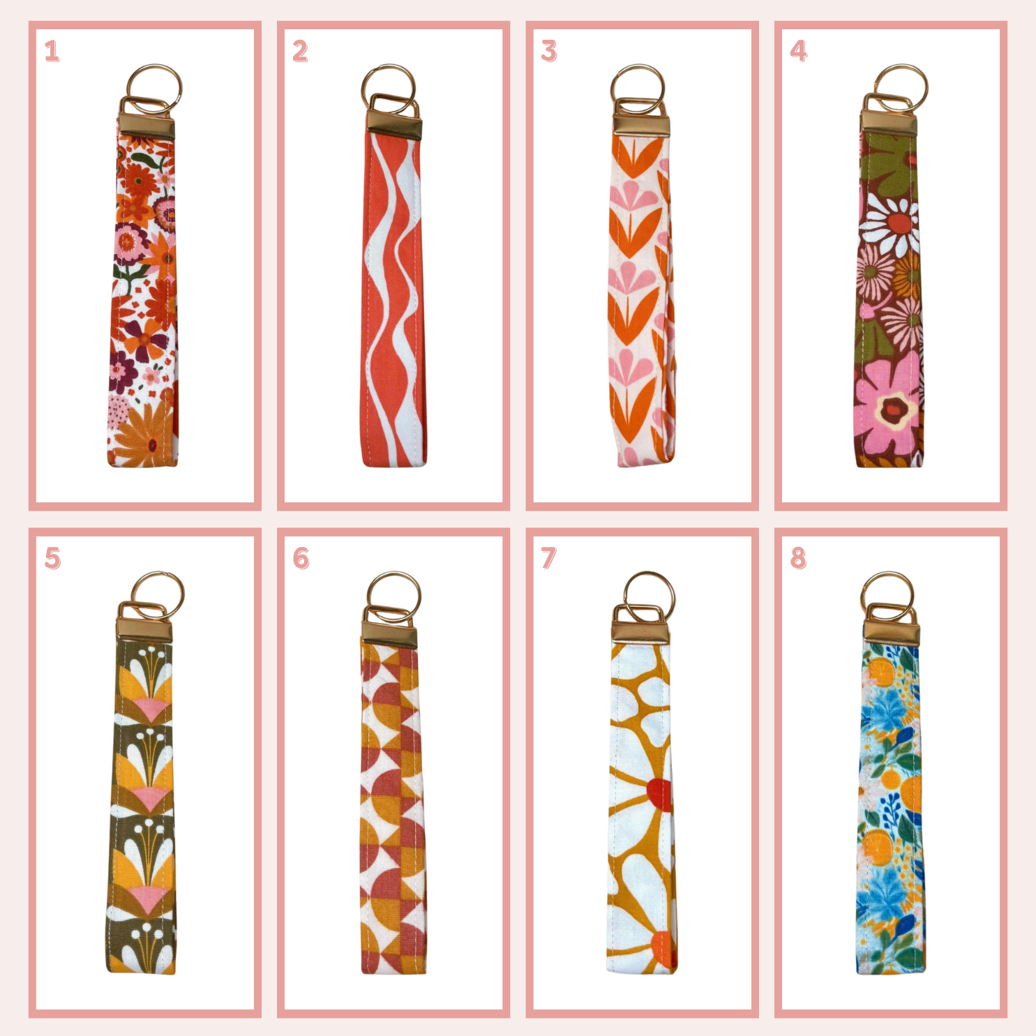 Porte-clés -  Message positif Happy Chouquettes