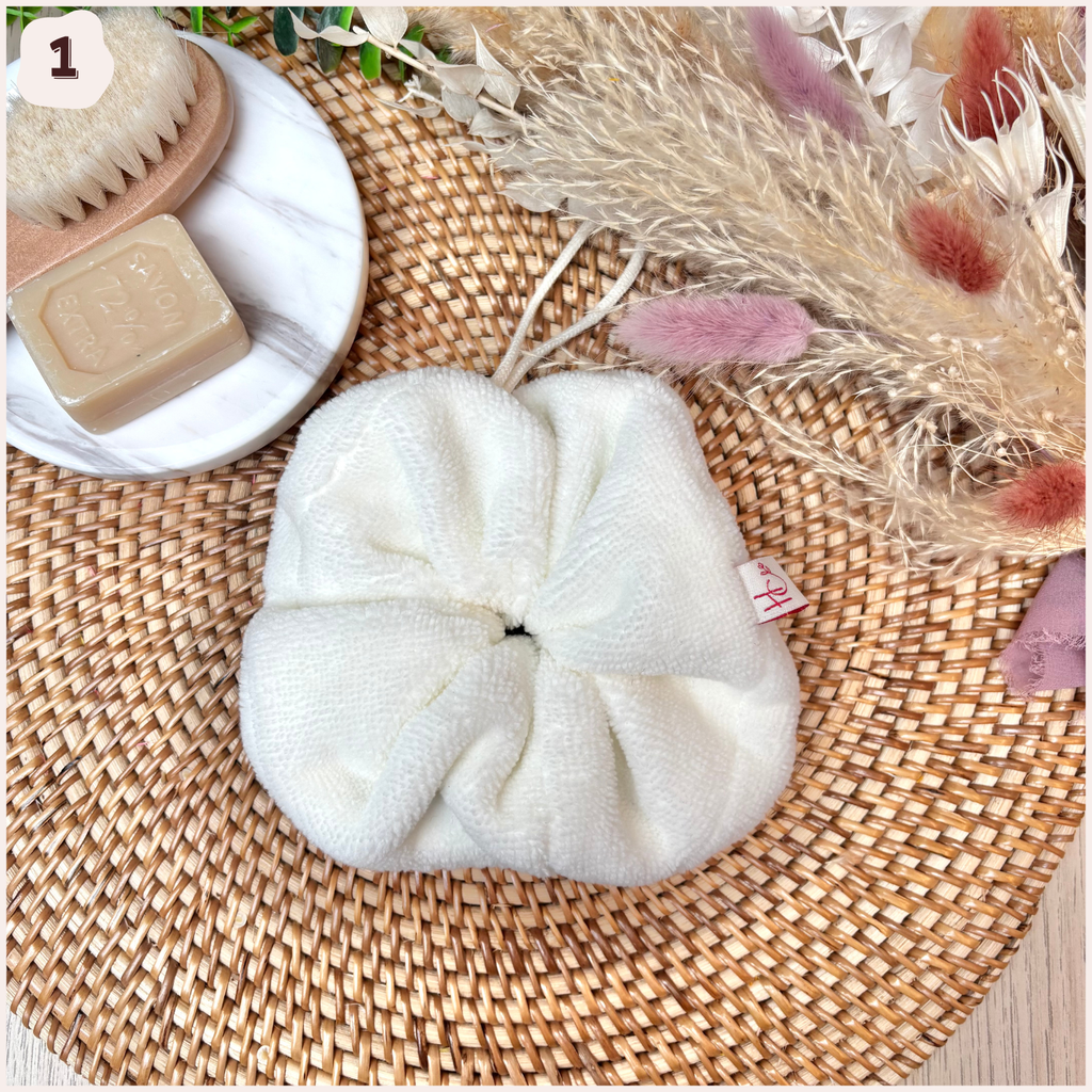 Fleur de douche lavable Happy Chouquettes