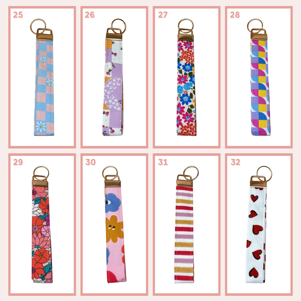 Porte-clés - Message personnalisé Happy Chouquettes