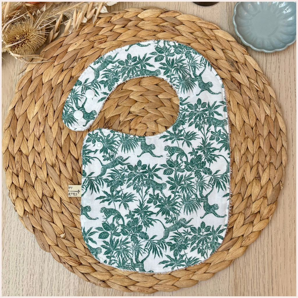 Semainier de bavoirs - Bleu Happy Chouquettes