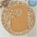 Semainier de bavoirs - Nid d'abeille Happy Chouquettes