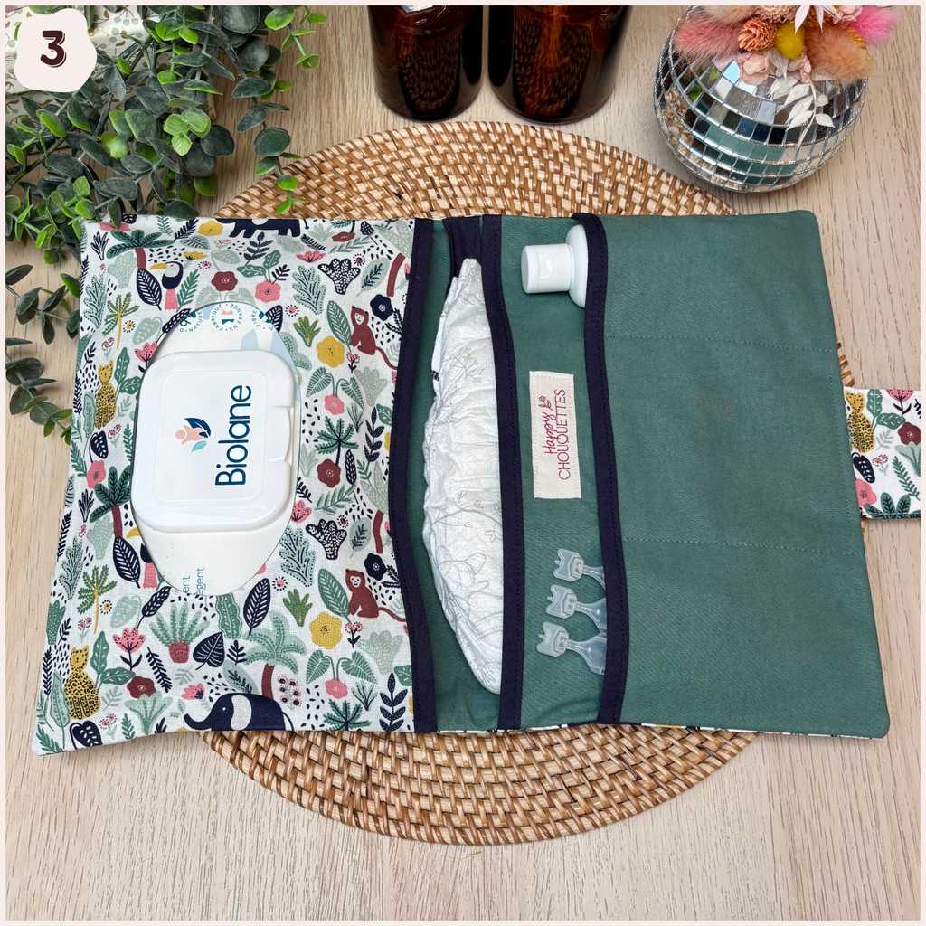 Pochette à langer Happy Chouquettes