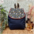 Sac à dos maternelle personnalisé - Marine Happy Chouquettes