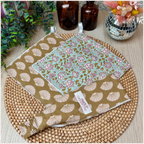 Duo beauté :  serviettes visage et bandeau démaquillant Happy Chouquettes