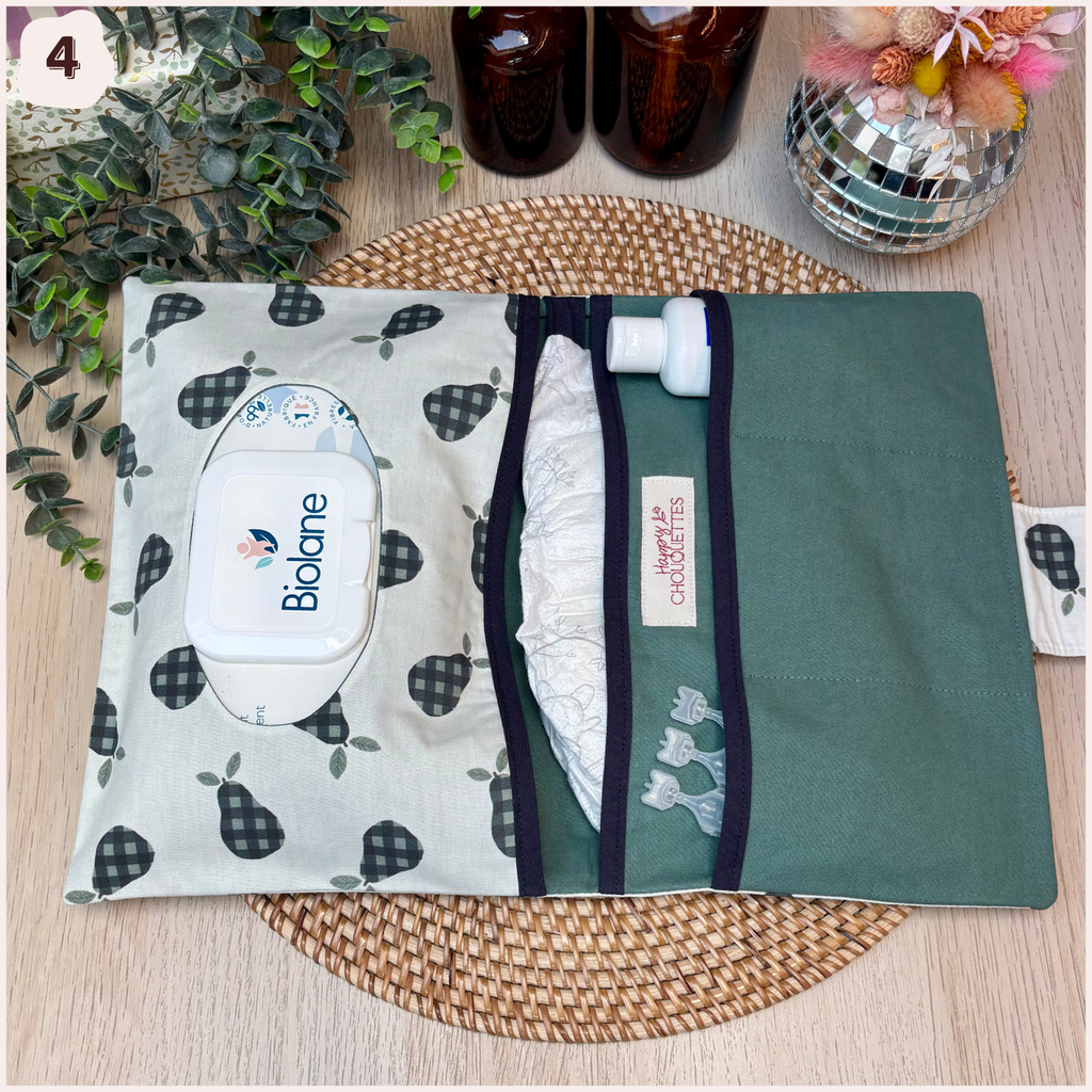 Pochette à langer Happy Chouquettes