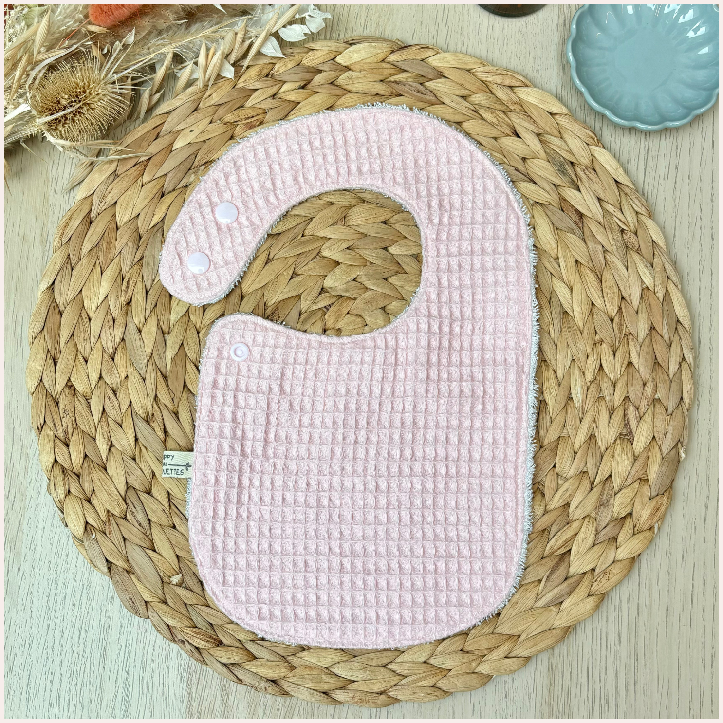 Semainier de bavoirs - Prune Happy Chouquettes