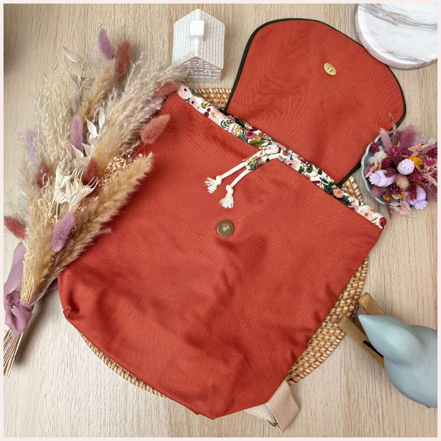 Sac à dos maternelle personnalisé - Terracotta Happy Chouquettes