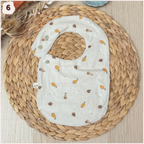 Bavoir à l'unité Happy Chouquettes