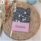 Protège carnet de santé personnalisé - Rose Happy Chouquettes