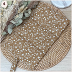 Pochette à bijoux fleurie Happy Chouquettes