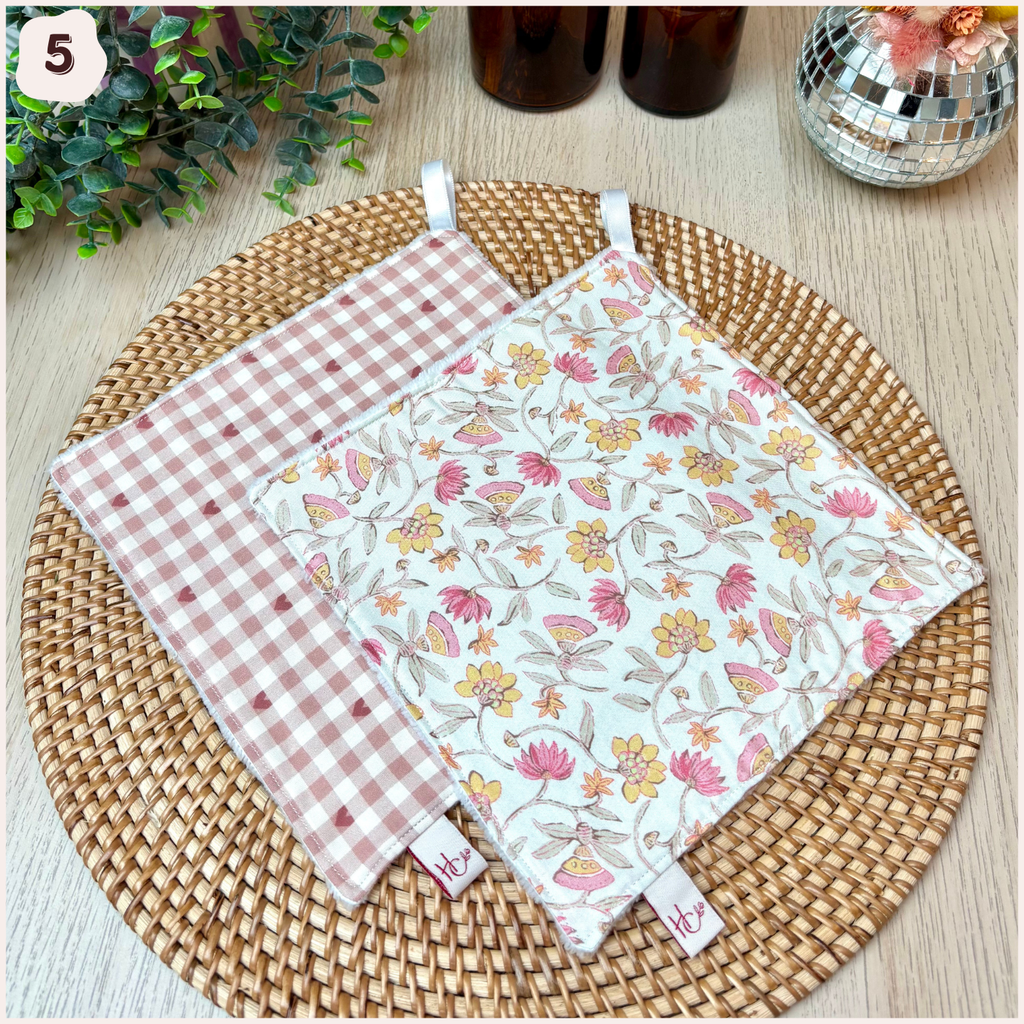 Serviettes visage Happy Chouquettes