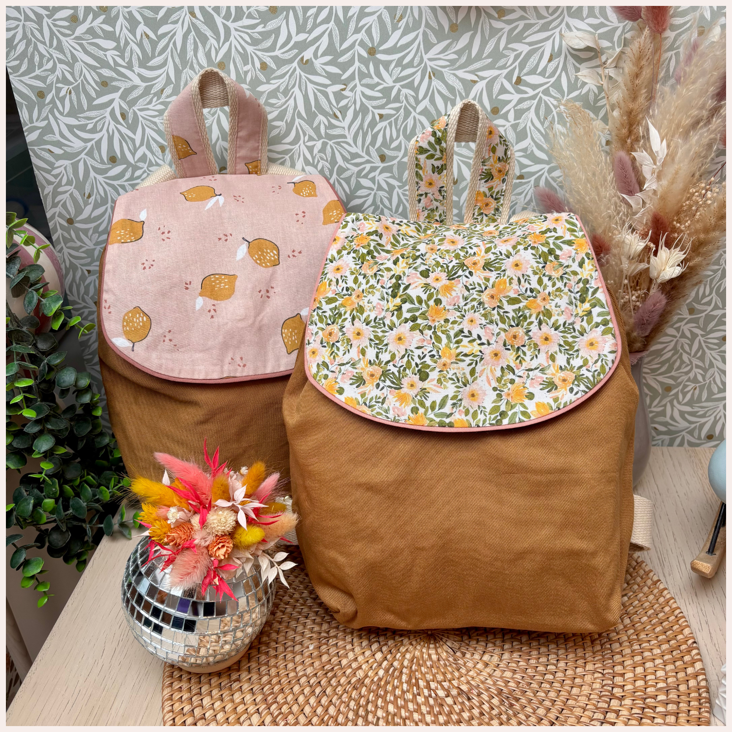 Sac à dos maternelle personnalisé - Camel Happy Chouquettes