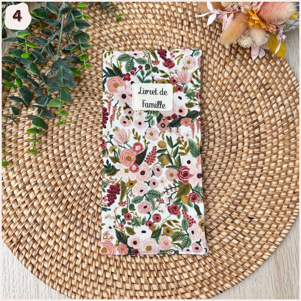 Protège Livret de Famille personnalisé Happy Chouquettes