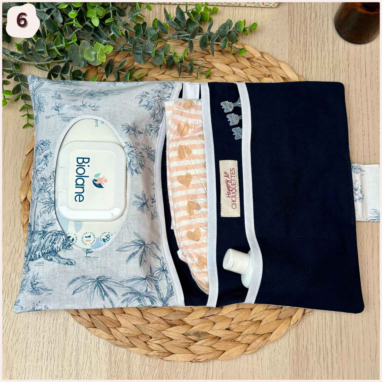 Pochette à langer Happy Chouquettes