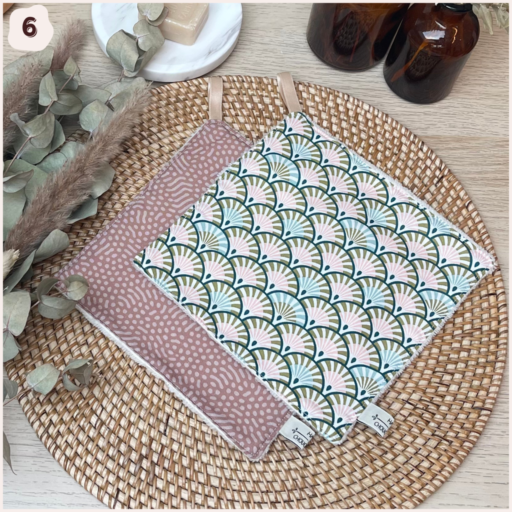 Serviettes visage Happy Chouquettes