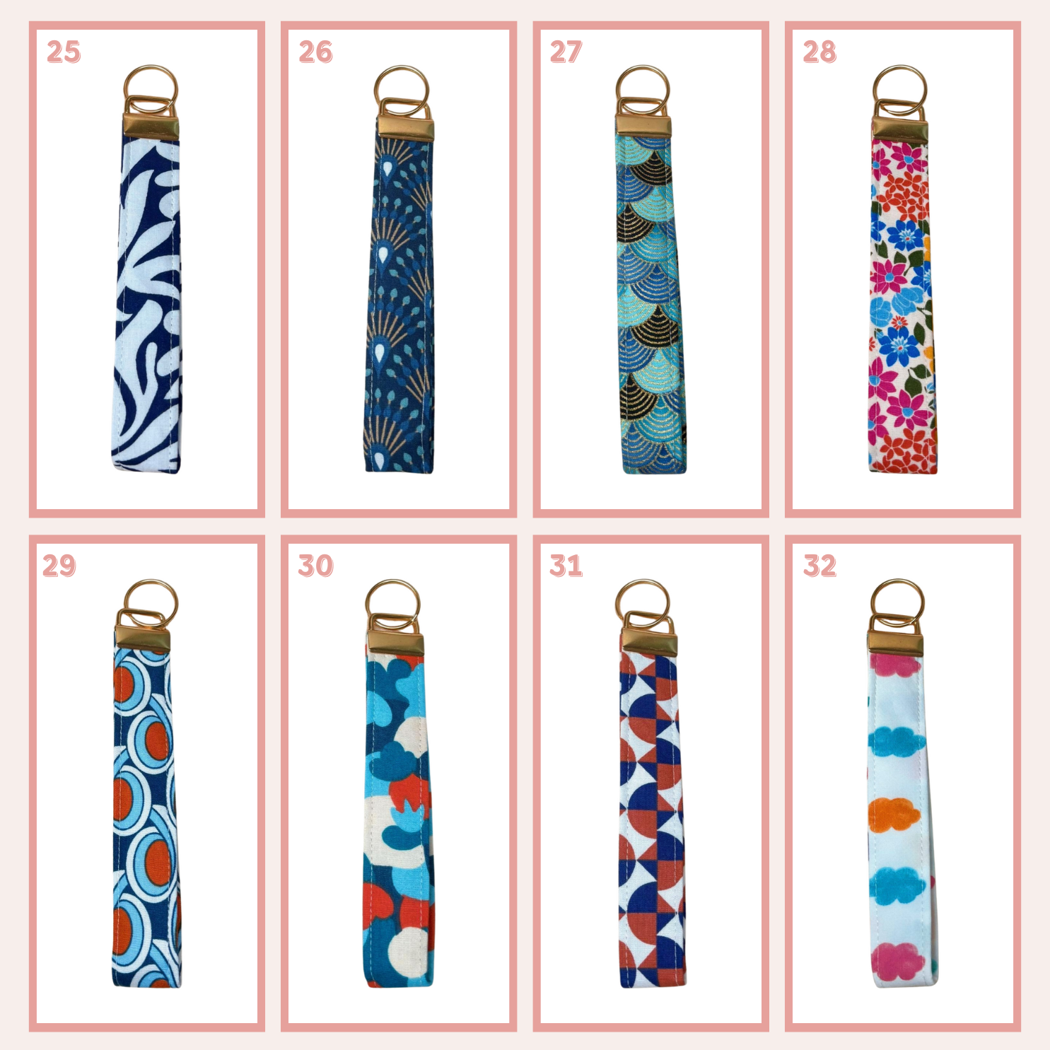 Porte-clés -  Message positif Happy Chouquettes