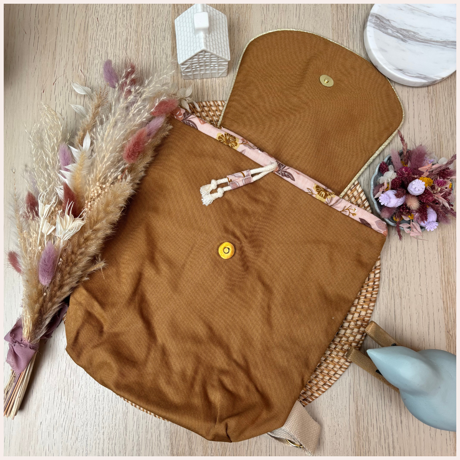 Sac à dos maternelle personnalisé - Camel Happy Chouquettes