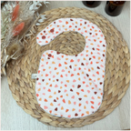 Semainier de bavoirs - Rose Happy Chouquettes