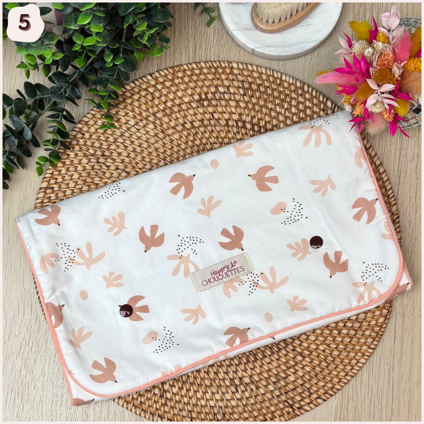 Tapis à langer Happy Chouquettes