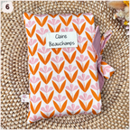 Pochette à livres personnalisée Happy Chouquettes