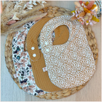 Semainier de bavoirs - Camel Happy Chouquettes