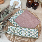 Duo beauté :  serviettes visage et bandeau démaquillant Happy Chouquettes