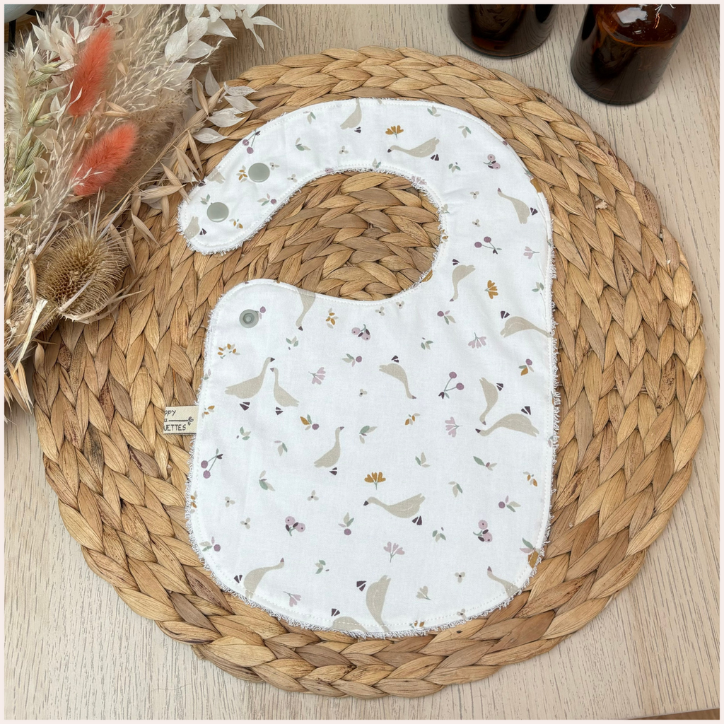 Semainier de bavoirs - Prune Happy Chouquettes