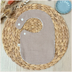 Semainier de bavoirs - Nid d'abeille Happy Chouquettes