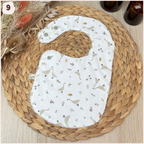 Bavoir à l'unité Happy Chouquettes