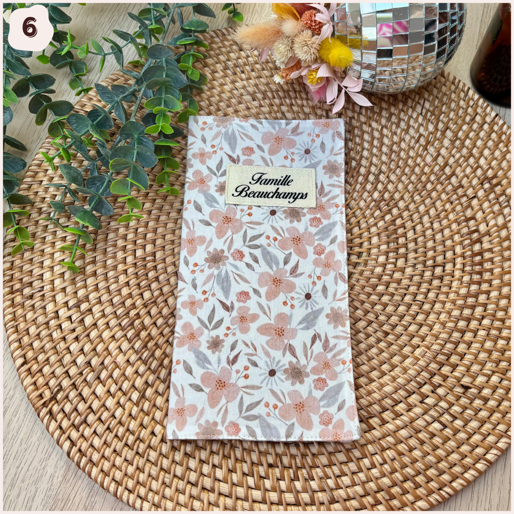 Protège Livret de Famille personnalisé Happy Chouquettes