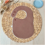 Semainier de bavoirs - Beige Happy Chouquettes