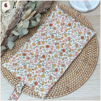 Pochette à bijoux fleurie Happy Chouquettes