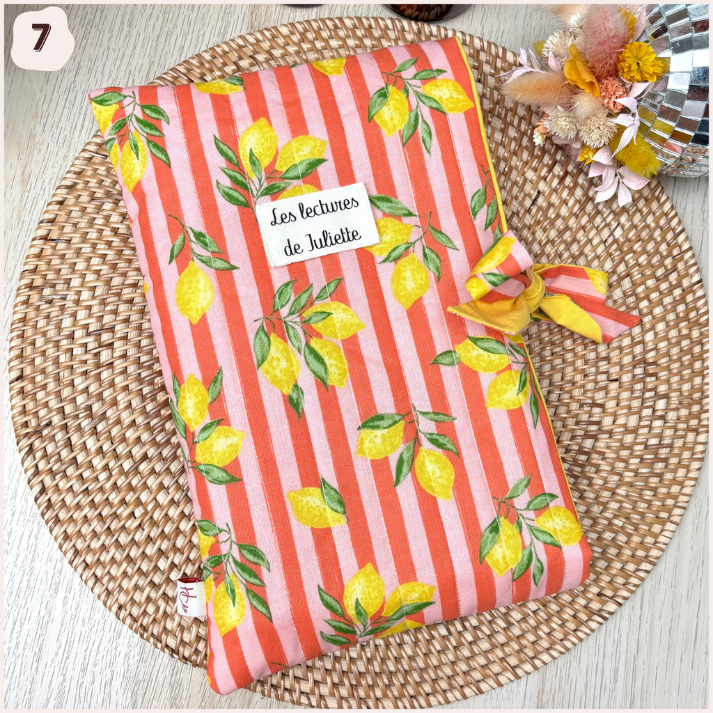 Pochette à livres personnalisée Happy Chouquettes