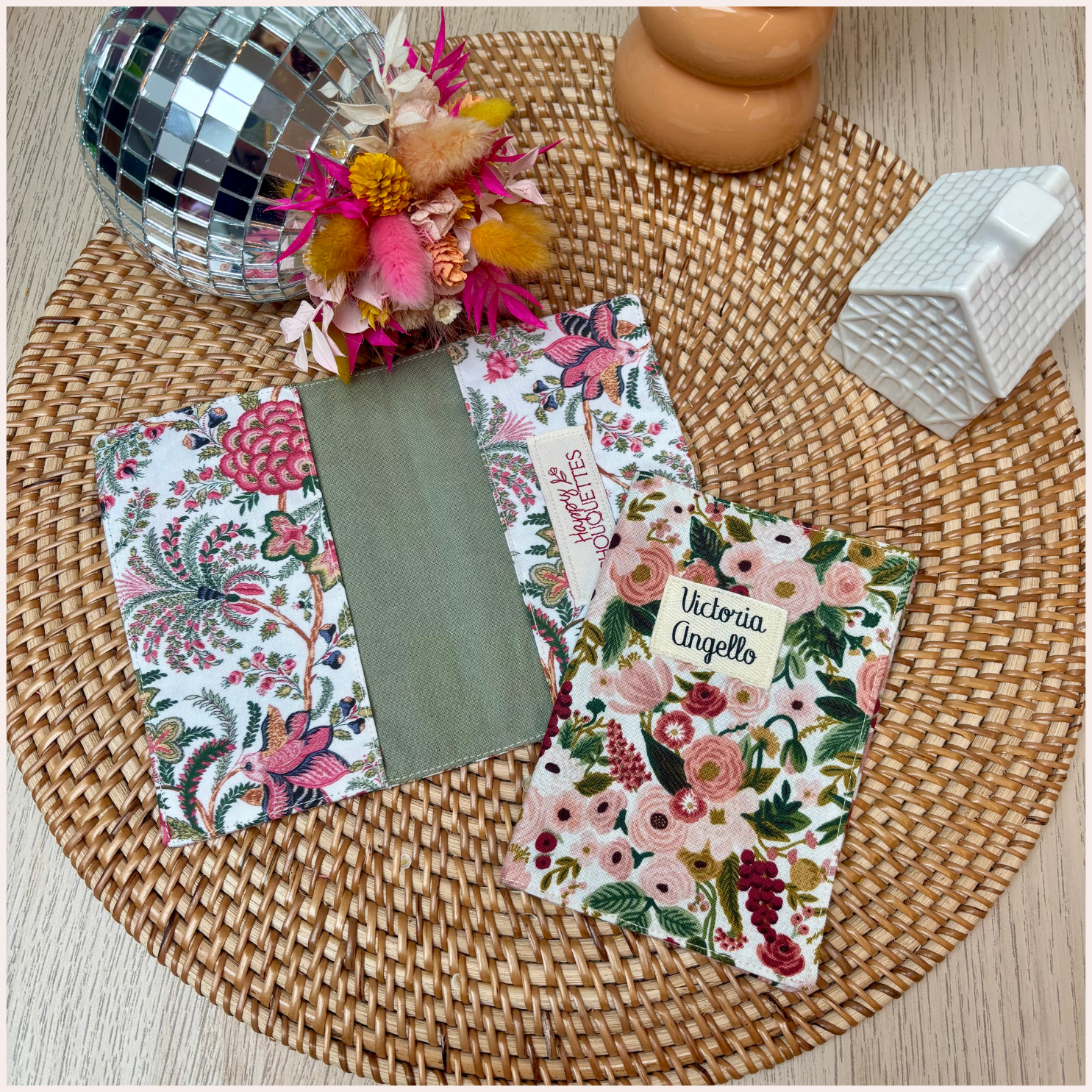 Protège passeport personnalisé Happy Chouquettes